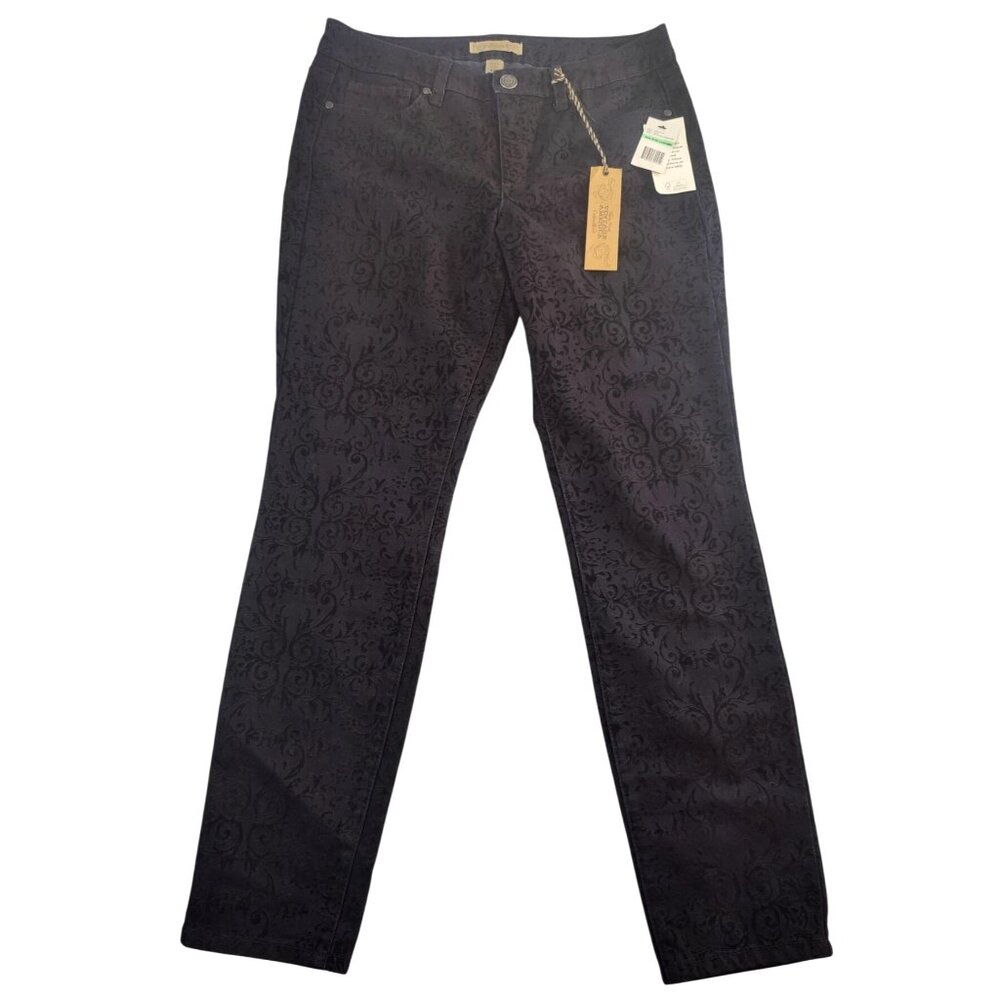 New 9 West Women's Black Vintage Skinny Pants Size 8/29